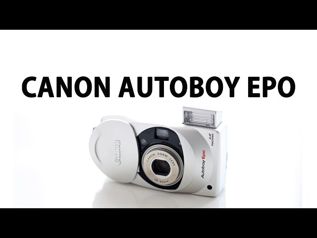 unboxing film camera. canon autoboy epo. キャノンオートボーイ