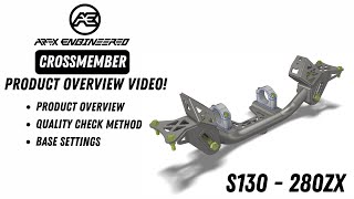 S130 - 280ZX Front Crossmember - Apex Engineered