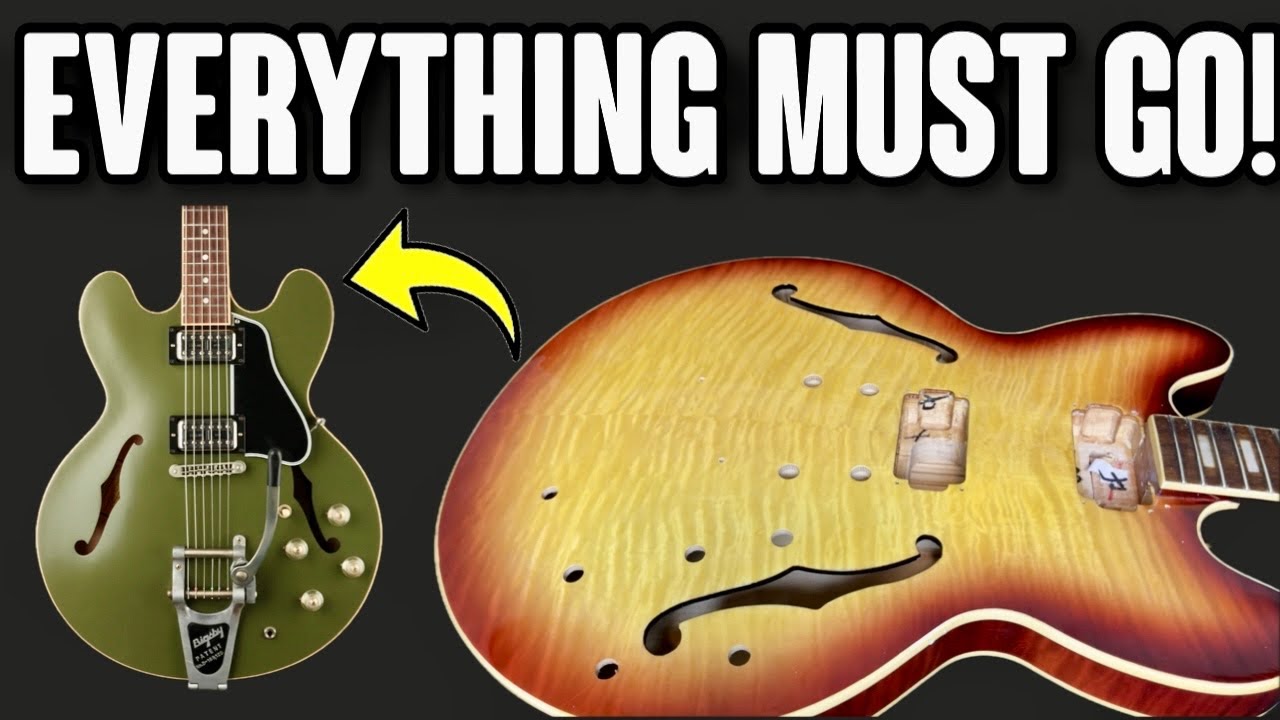 Gibson ES-335】ネック折れリペア！大手楽器店で断られたヴィンテージ