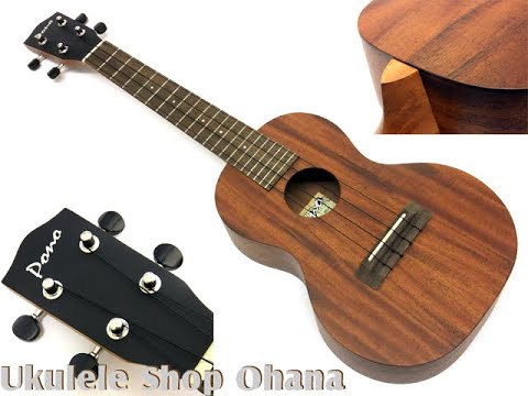 PONO ポノ [MC-K] Kalele Series コンサート マホガニー単板仕様