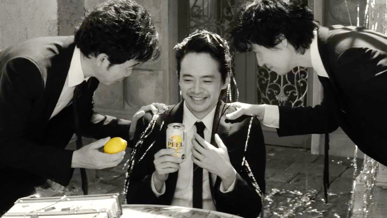 ザ・ピール『果皮の逆襲 スリーインザピール』篇 30秒 大泉洋 斎藤工