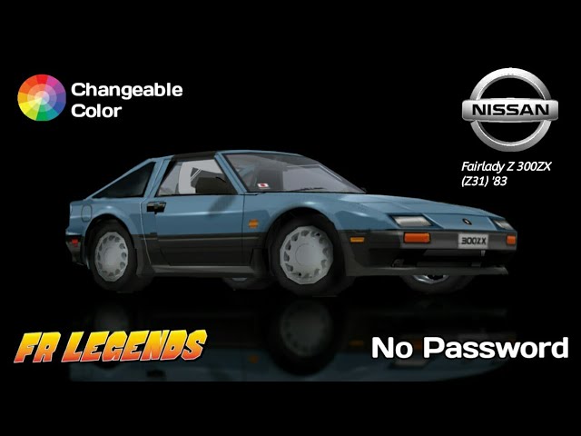 Livery Nissan Fairlady Z 300ZX (Z31) '1983 // Fr Legends
