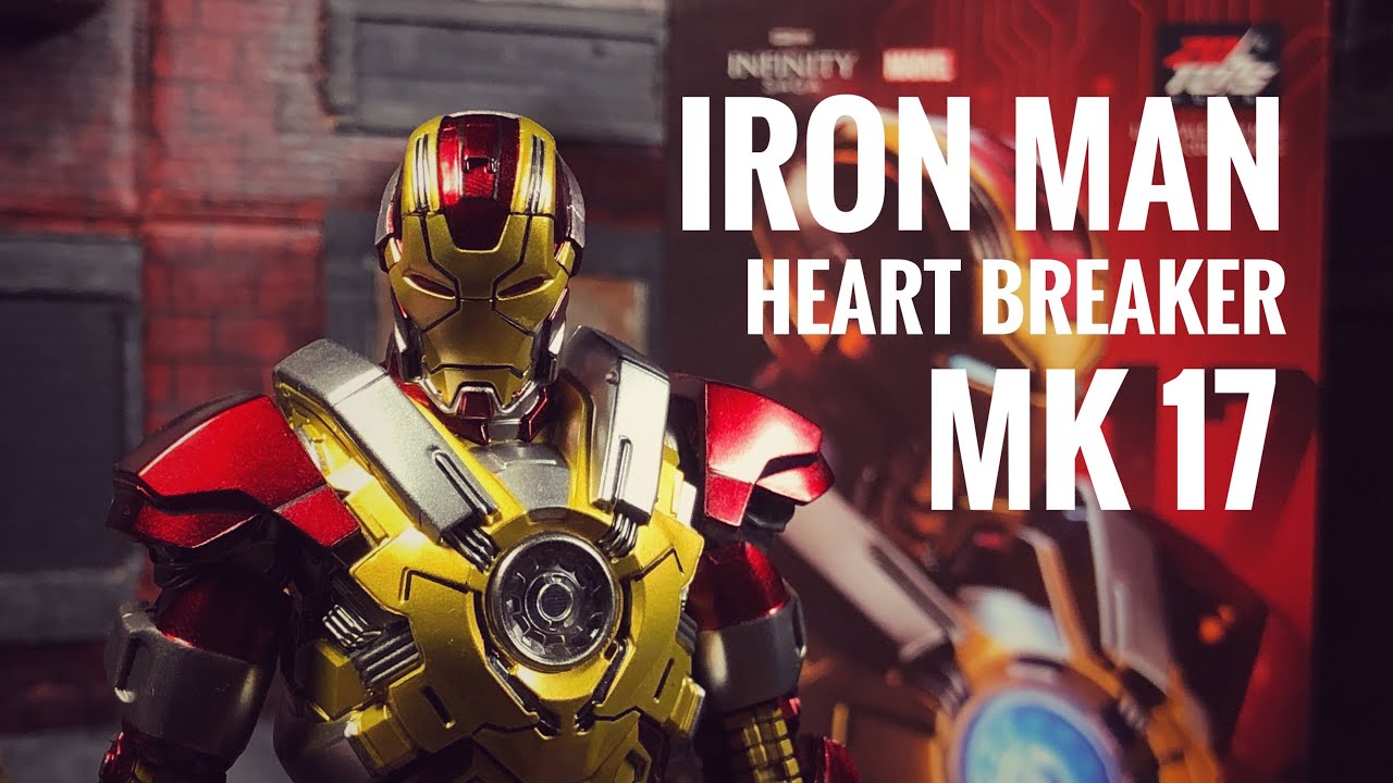 ZD Toys: Mk 17 “Heart Breaker” | Ironman Action Figure Review