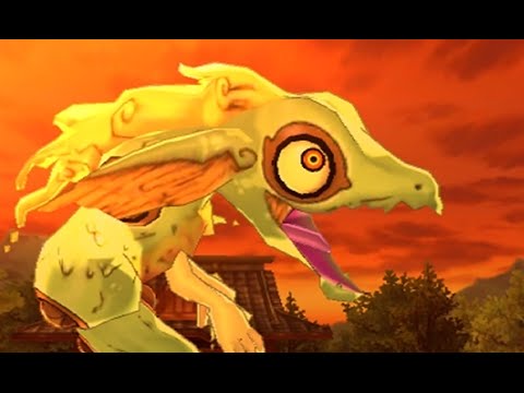 3DS】妖怪ウォッチ2真打限定_VS枝魔目さま - YouTube