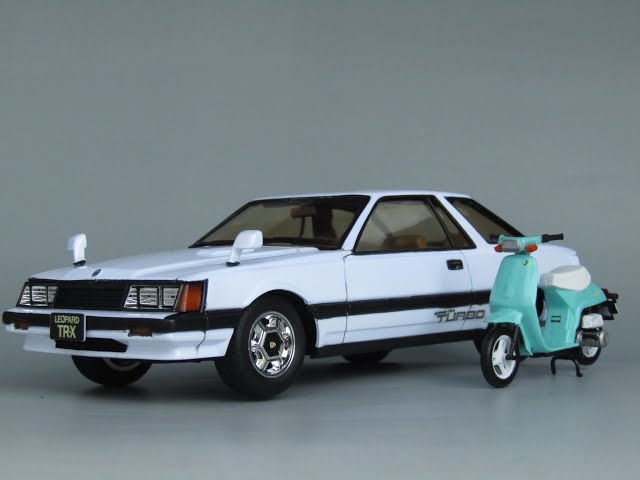 T-GARAGE店長がキットレビュー＆製作 タミヤ 1/24 レパード TR-Xターボ