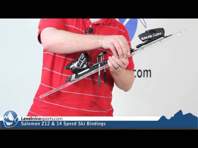 Salomon Z12 & 14 Speed Ski Bindings - YouTube
