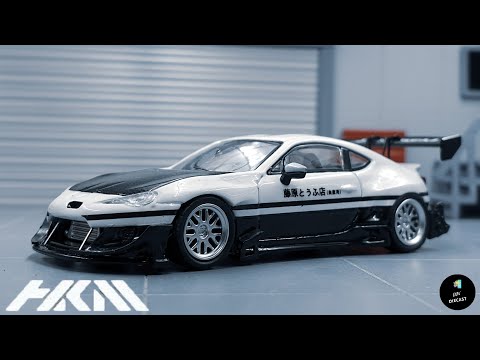 Toyota GT86 Rocket Bunny V3.5 Fujiwara Tofu Shop by HKM 1/64