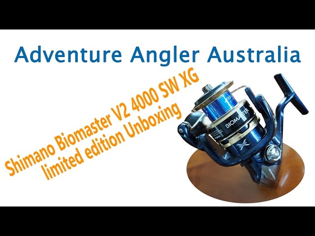 Shimano Biomaster 4000 xg sw v2 unboxing - YouTube