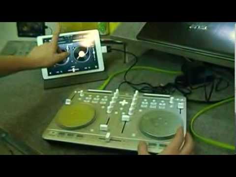 Vestax Spin 2 & algoriddim djay iOS + Mac (Scratch session by DJ