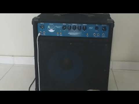 Ashdown Electric Blue 130 sound test after fix - YouTube