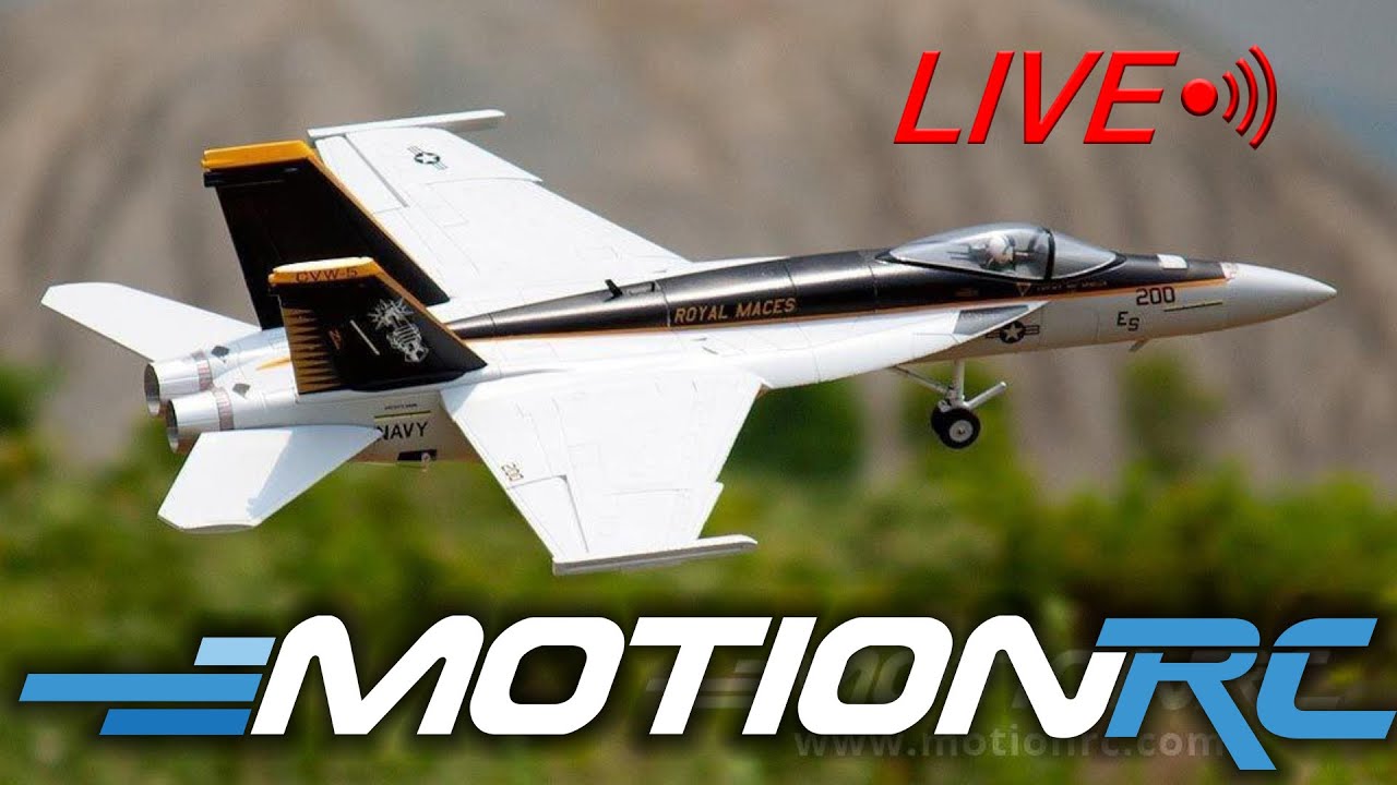 Unboxing the Freewing 64mm F-18 | Motion RC LIVE - YouTube