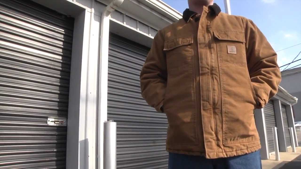 Carhartt C26 Sandstone Duck Arctic Quilt-Lined Traditional Coat