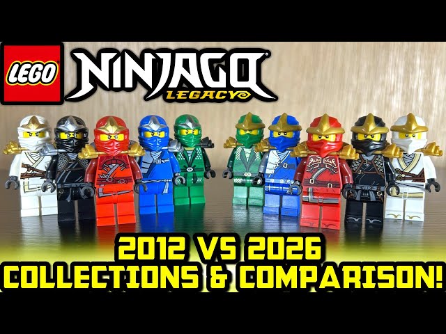 All 5 Ninjago Legacy 2026 ZX Ninja! 🐲 Full Collection and
