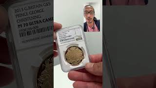 2013年ジョージ王子洗礼記念5ポンド金貨 NGC PF70UC - ソブリンハブ