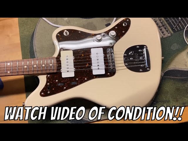 2013 Fender MIJ Japan JM66 '66 Reissue Jazzmaster Vintage White