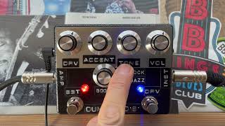 Shin's Music Dumbloid with a Stratocaster bridge pickup - YouTube