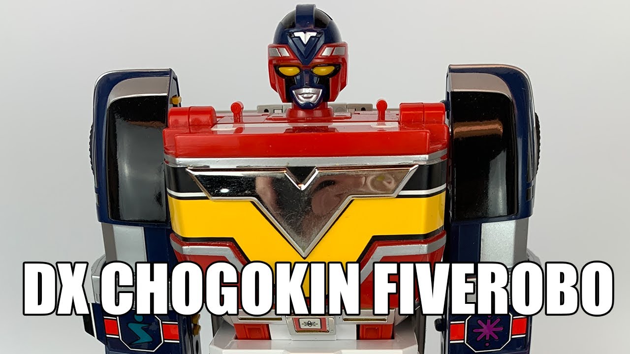Review : Dx Chogokin Five Robo 地球戦隊ファイブマン 超合金