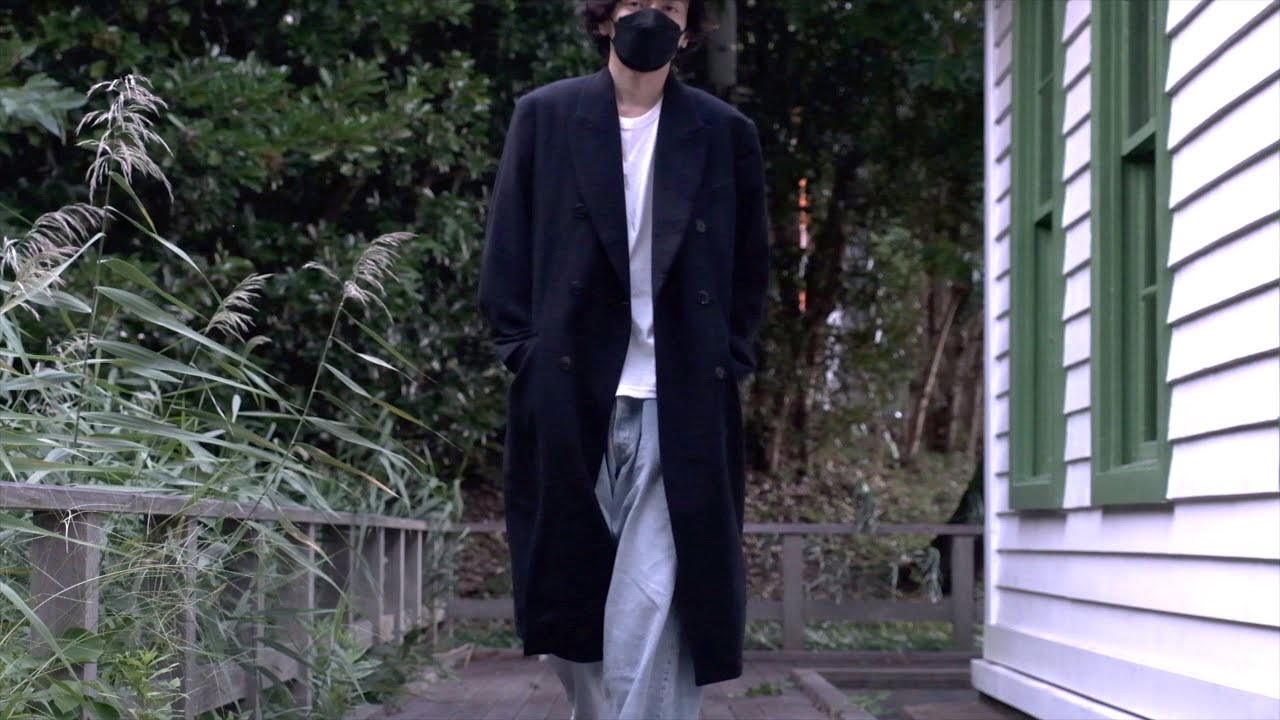 COMOLI】カシミア ダブルチェスターコートを一点豪華買い - YouTube