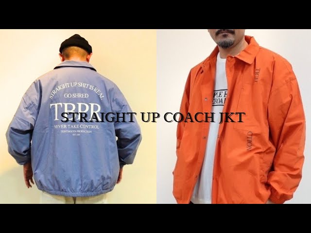 TIGHTBOOTH / タイトブース 】24SS| STRAIGHT UP COACH JKTが登場
