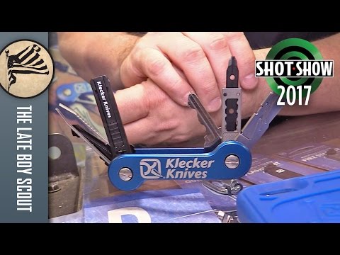 Klecker Stowaway Tools: SHOT Show 2017 - YouTube