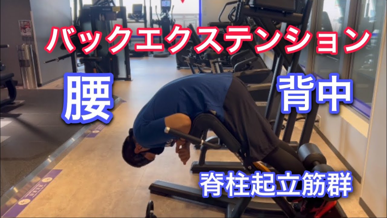 バックエクステンションの使い方(SHUA) - YouTube