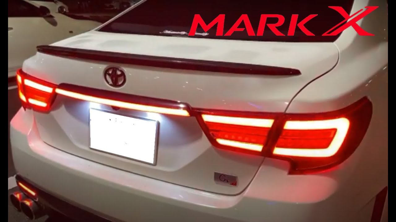 マークXのテールが特徴的過ぎた MARKX G'S - YouTube
