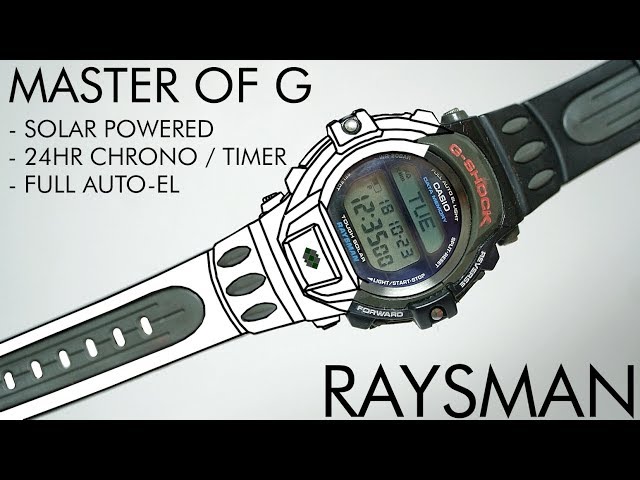 The first Tough Solar G-Shock watch | Casio DW-9300J Master of G