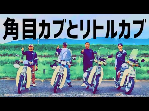 角目カブ・リトルカブ】小鉄菅エンジン始動マフラー排気音と走行音