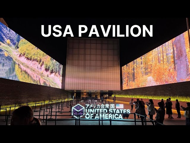 USA Pavilion 万博アメリカ Walkthrough at Osaka Expo 2025 (SPOILERS