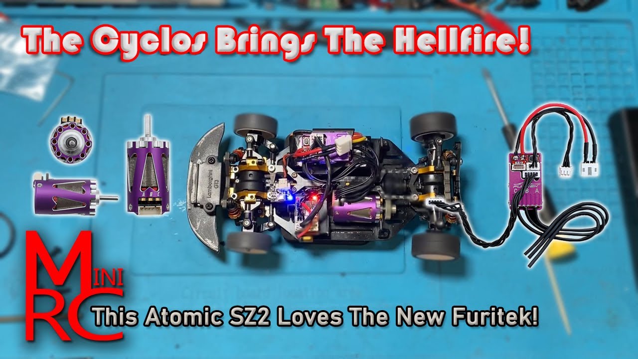 ATOMIC SZ2 シャフトドライブAWD 1/28 ミニRCカー ミニッツ Atomic 1