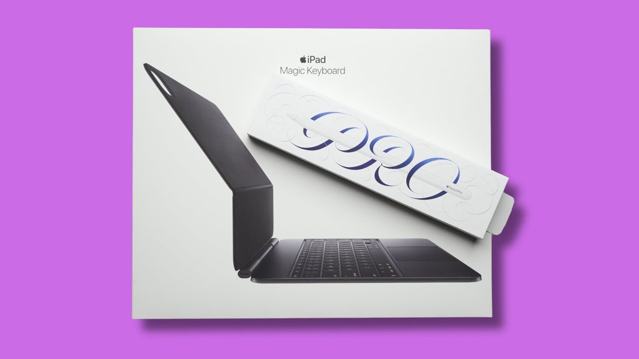 BRAND NEW Magic Keyboard and Apple Pencil Pro Unboxing and First