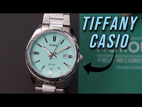 Tiffany Casio OP - $60 Casio Datejust Rolex Homage MTP-1302PD-2A2V