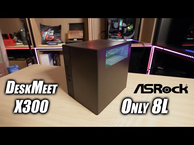Asrock Desk Meet X300 First Look, An Awesome Super Tiny DIY Gaming