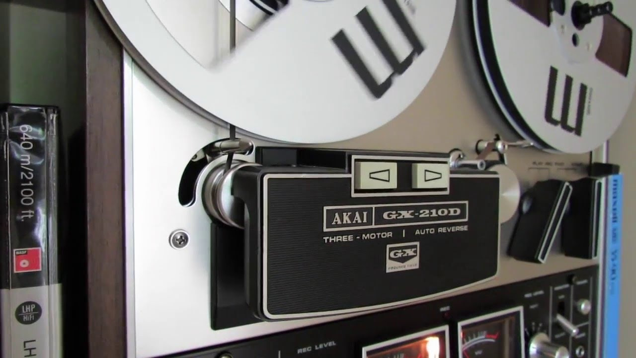 Akai GX-210D Auto Reverse function - YouTube