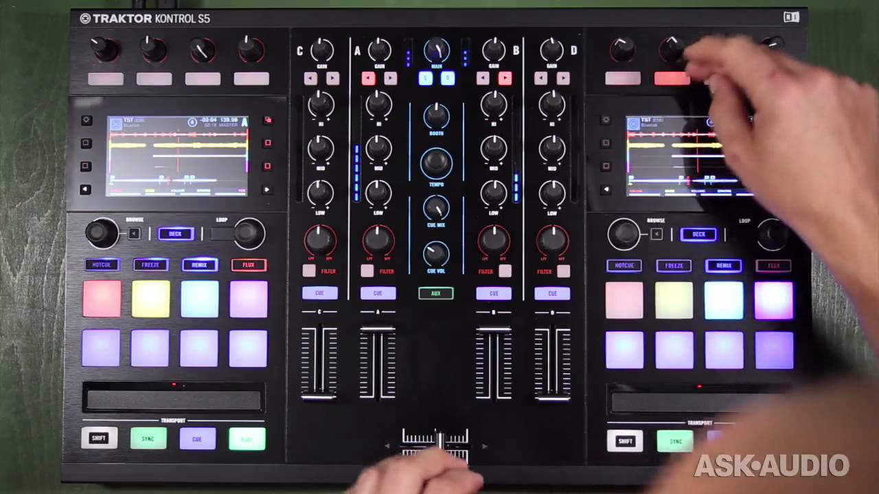 Native Instruments Traktor Kontrol S5 & Stems Demo - YouTube