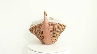 ebagos 1本手 オイルショルダー 紅籐 BEIGE エバゴス | マドリガル公式