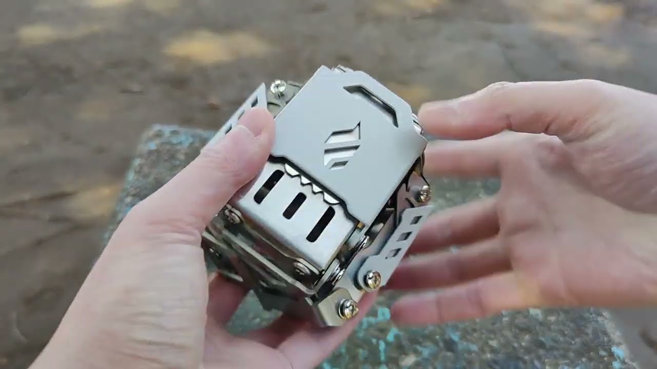 アルコールストーブ「Fire Beast5」展開動画 - YouTube