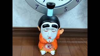 志村けんのバカ殿様 目覚まし時計 リズム時計 - YouTube