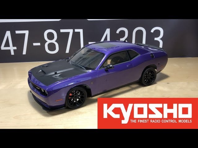 Kyosho FAZER Mk2 Dodge Challenger SRT Hellcat, Plum Crazy Purple