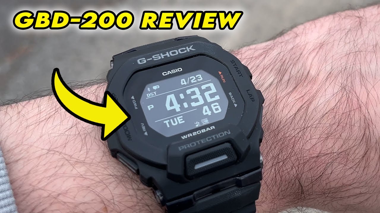 My Honest Review of the Casio G-Shock GBD-200 - YouTube