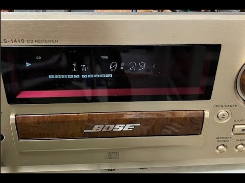 BOSE PLS-1410 修理 トレイ開閉できない CD再生できない ディスクを
