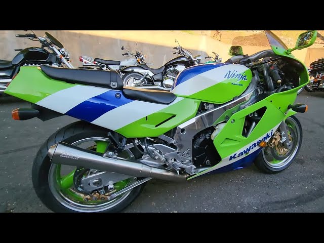 CLASS OF 89; Kawasaki ZX750-H1 Ninja ZX7 1989 - YouTube