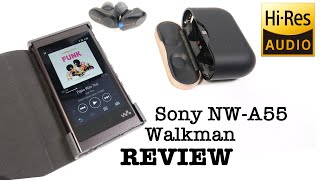 Sony NW-A55 Digital Walkman REVIEW - YouTube