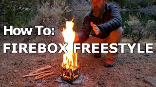 FIREBOX Freestyle Stove ファイヤーボックス フリースタイルストーブ