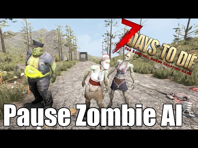 7 Days to Die - Debug Mode - Pause Zombies - Turn Off A.I. - YouTube