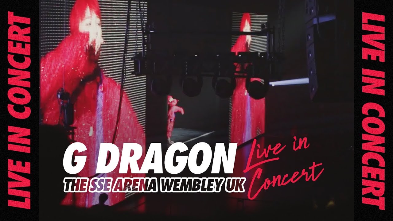 G-DRAGON 2017 WORLD TOUR Act III MOTTE LONDON UK WEMBLEY ARENA