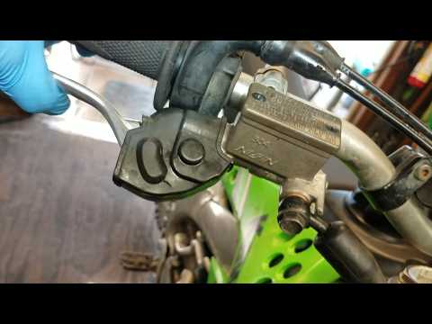 1:11 Front Brake Master Cylinder Rebuild & Bleeding. On our