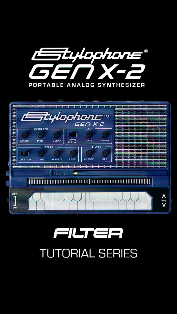 STYLOPHONE GEN X-2 TUTORIAL - HOW TO USE FILTERS - YouTube