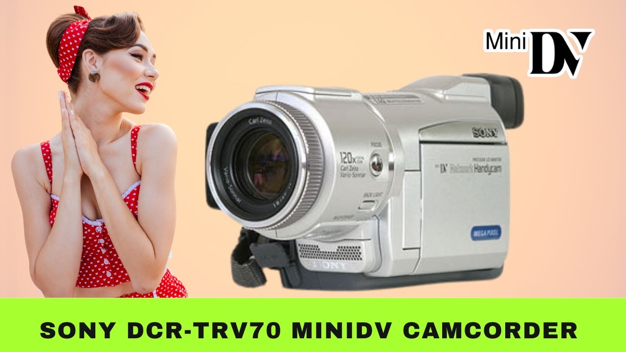 Sony DCR -TRV70 MiniDV Camcorder : Specs and Features - YouTube