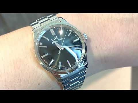 Grand Seiko】SBGX321 Black dial Elegance Collection Quartz - YouTube